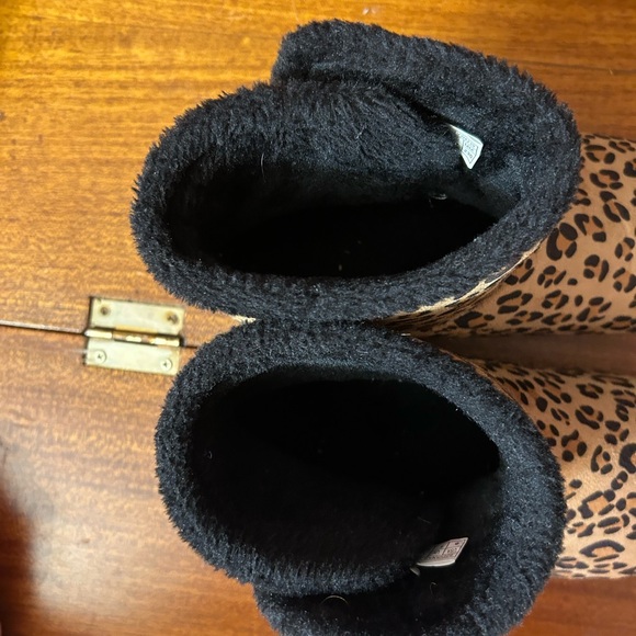 VIONIC Orthaheel  Boots Vanah Leopard Animal Print Size 6 Womens - Picture 5 of 12